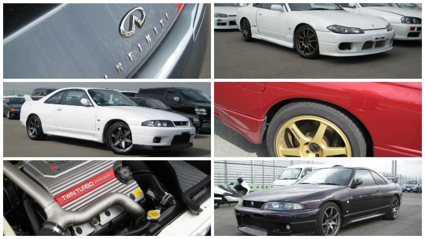 A selection of cars we bought on the 2008 trip. Lots of JDM goodness!